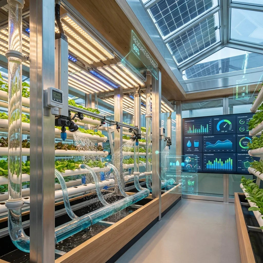 Optimización del uso de recursos en invernaderos