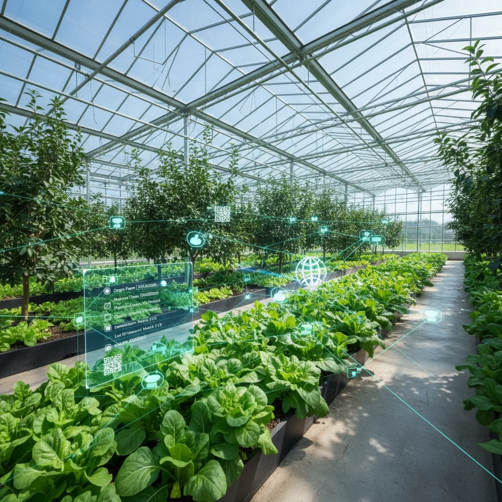 Trazabilidad de la cadena de suministro agroalimentaria